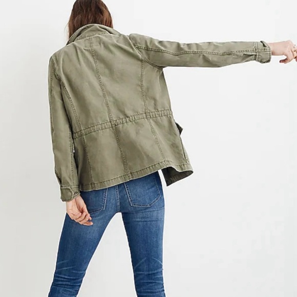 Madewell Passage Surplus Military Jacket - Size XS - Picture 4 of 10